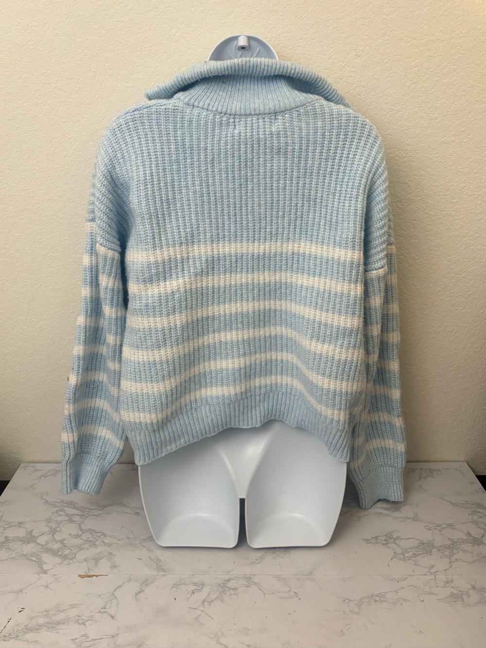 No Boundaries Womens Sweater Ribbed Top Lot Of 2 Sz XL 16-18 1/4 Zip Pullover - Picture 4 of 8